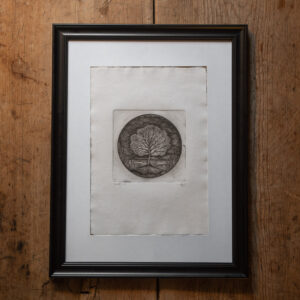 Flammebjørka koldnålstrykk